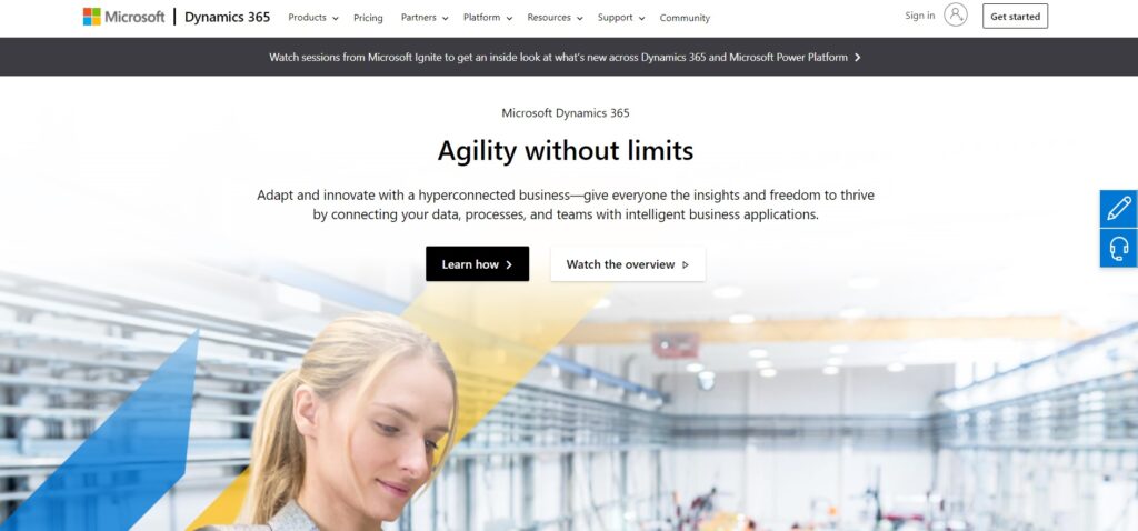 microsoft-dynamic-365-homepage Microsoft Dynamics 365 homepage